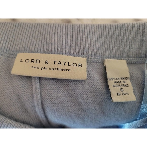 LORD & TAYLOR Dresses & Skirts - lord and taylor cashmere Skirt 2-ply Cashmere Size S Sky Blue